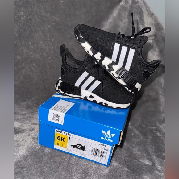adidas Originals NMD R1 Casual Sneakers Toddler - Size 6 (color splash) - Picture 6 of 10